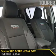 Ford Falcon - FG & FGX - GP9 Tourer 2x Front Row Seat Covers (Made to Order)