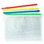 橫式透明拉鏈袋(A5/A4) 拉鍊夾鏈袋 密封資料收納袋 拉鍊文件夾 票據袋