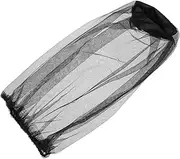 4-Piece Net Hat for Outdoor Professional Head Netting for Men Women Garden Insect Protection Mesh Netting Neck Cover Portable Size Black