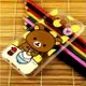 Rilakkuma 拉拉熊 Samsung Galaxy J7 (SM-J700) 2015版 彩繪透明保護軟套