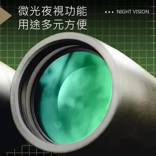 【LEADER X BAIGISH】10X42mm 廣角高倍高清夜視防水雙筒望遠鏡 附收納包