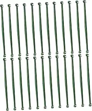 NOLITOY 24pcs Plastic Connectors for Cucumber Support Rods 30mm Length Lightweight Gardening Rod Brackets for Climbing Vines