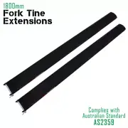 Forklift Fork Tynes Extension Slippers 1800mm Heavy Duty Tynes