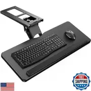 ErGear Keyboard Tray Under Desk, Height Adjustable Mouse and Keyboard Tray wi