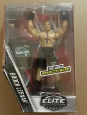 WWE Brock Lesnar Elite Action Figure Gamestop Exclusive Suplex City Elite Figure
