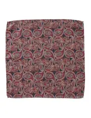 [Dom Bagnato] Grande Paisley Silk Pochette in Multi Colors