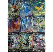 Eeveelutions Handmade 9 Card Lot - Umbreon, Espeon, Eevee, Leafeon, Flareon