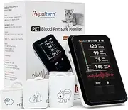Veterinary Blood Pressure Monitor, Automatic Digital BP Machine for Dogs Cat,Silent Operation Feline Blood Pressure Monitor,3.5 inch LCD Screen and 1000 Sets Data Memory,One Button Operation