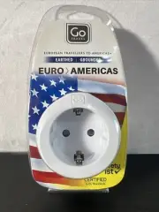 Go Travel Adapter Journey Holiday adapter Europe to USA