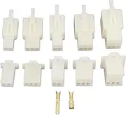 5 Sets（2+3+4+6+9） Pin Plug Kits Motorcycle 2.8 MM Male Female Cable Terminal Car Automotive Electrical Wire Connector