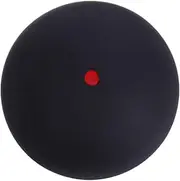 Yardwe Universal Squash Indoor Bouncing Ball Indoor Ball High Elastic Racket Ball Bungee Ball Bouncing Racquetball Balls Single Dot Squash Ball Bounce Balls Black Rubber