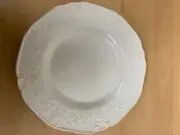 NEW CORNINGWARE TRADITIONS WHITE 9" SMALL PLATE salad dinner stoneware replace