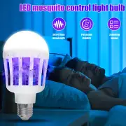 15W E27 LED Mosquito Killer Bug Zapper Light Bulb Practical Anti-mosquito leCpO