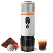 Portable Espresso Coffee Machine: 12V Electric Small Travel Expresso Maker - ...