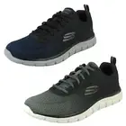 Mens Skechers Lightweight Memory Foam Casual Trainers - Ripkent 232399