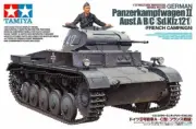 WWII GERMAN PZKPFW II AUSF A/B/C SDKFZ 121 TANK 1:35 SCALE TAMIYA sealed