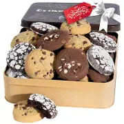 Granny Bellas Cookies Gift Basket, Chocolate Cookie Gifts for Him, Assorted Choc