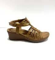 Naturalizer Womens Tribe Sandal Caramel Size 6.5 M