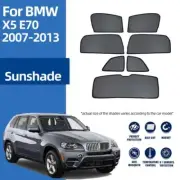 Side Window Sun Shade Visor Reversible Shield Curtain For BMW X5 E70 2007-2013 (for: BMW)