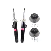 Front KYB Shock Absorbers Strut Mount Kit for BMW X1 E84 sDrive 18 20 d i 10-15