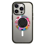 Snappy Ring Holder Mirror Snappy™ Ring Holder MagSafe Compatible Flower Collage Ring Holder