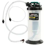 OEMTOOLS 24937 6-Liter Pneumatic/ Manual Fluid Pump Extractor, 5ft Main Sucti...