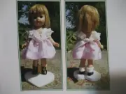 8" Ginny Doll Dress Pattern from RIBBON & Lace / Christopherson