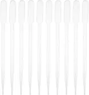 POPETPOP 50pcs 5ml Plastic Transfer Pipettes Disposable Pasteur Pipettes Calibrated Essential Oil Eye Dropper for Science Laboratory Experiment Make Up Tool and DIY Art