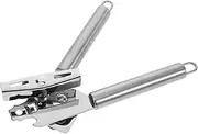 NAMOARLY Heavy Duty Stainless Steel Can Opener Portable Handheld Tool for Effortless Opening of Cans and Jars for Milk Powder Tins and Kitchen Use Compact and Lightweight Design