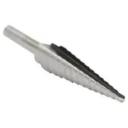 3/16 to 1/2 by 1/16 Increments HSS Step Drill with Quick Change Hex Shank