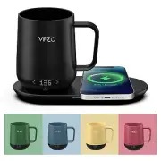 VFZO Temperature Control Smart Mug Self Heating Coffee Mug LED Display 180 Mi...