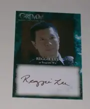 GRIMM: Autograph Card 2014 RLA Reggie Lee as Sergeant Wu (Brown)