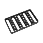 Aluminum Alloy Cheese Plate Mount Board with Multiple 1/4inch-20 Threaded Holes