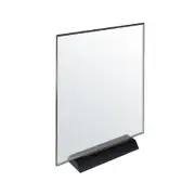 Azar Acrylic Frame Sign Holder on Weighted Black Base (108802)