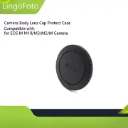 Camera Body Lens Cap Protect Case for EOS M M10 M3 M2 Mirrorless Camera