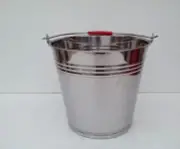 Stainless Steel Non-Magnetic thick multi purpose Bucket 10L / 2.6 Gal Water Milk