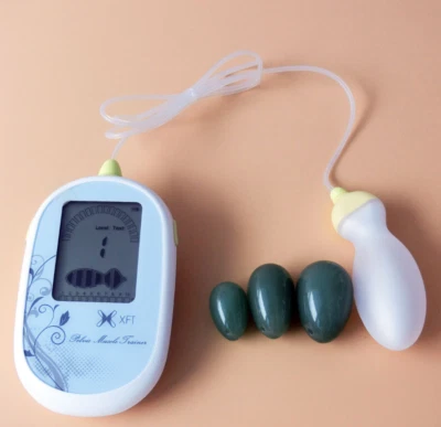 New Pelvic Floor Muscle Trainer With 3PCS/Set Quartz Yoni Egg For Kegel Exercise