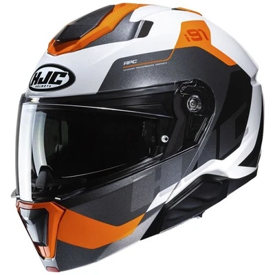 Hjc I91 Carst Helmet (X-Large, Dull Orange (MC-7))
