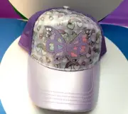 Miss Gwen Butterfly OMG Girlz Baseball Cap Adjustable Ponytail Hat Summer One Si