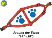 Step-In Pet / Dog Harness - Medium 18 - 28" - Assorted colors - PTH34QR2