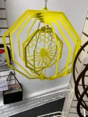 Wind Spinner Garden Yard Stake Decorative Lawn Art Honey Bee