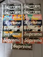 Supreme BOX LOGO stickers bundle assorted mendini killer brooklyn camo cdg akira