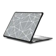 MacBook Air 13-inch (M1 / Intel) Impact Case Ab Out with Dots Grey
