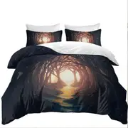 Mysterious Woods Quilt Cover