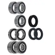 NICHE Wheel Bearing Seal Kit for Honda ST1300 6205-2RS 6204-2RS 6905-2RS