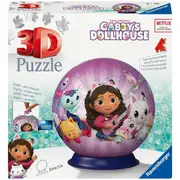 3D PuzzleBall Gabby's Dollhouse Puzzle, 72pc