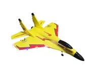 A03 3 In 1 Foam Airplane Model Toy Sea Land and Air Remote Control Airplane Glider Unmanned Aerial Vehicle with Light-Yellow