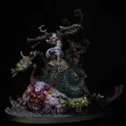 Horticulous Slimux pro-painted AoS Chaos Maggotkin of Nurgle Deatrh Guard