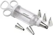 Avanti Syringe Icing 7-Piece Set in Acrylic Box, Multicolour (16922)
