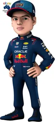 Formula 1 Redbull Print Max Verstappen Collectible Figure, 12 Cm Height